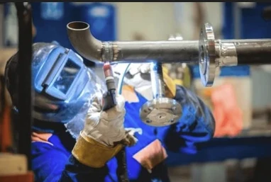 Welding work