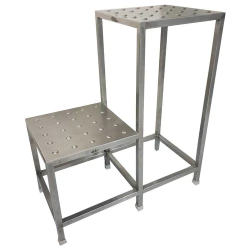 Stainless steel step ladder